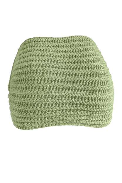 TANIJAY CROCHET SKIRT Gaia Crochet Mini Skirt