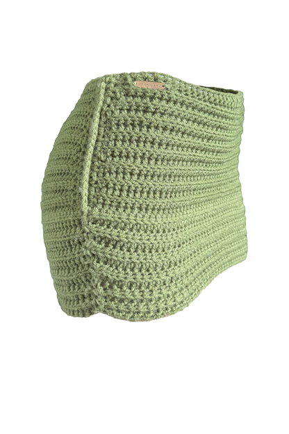 TANIJAY CROCHET SKIRT Gaia Crochet Mini Skirt