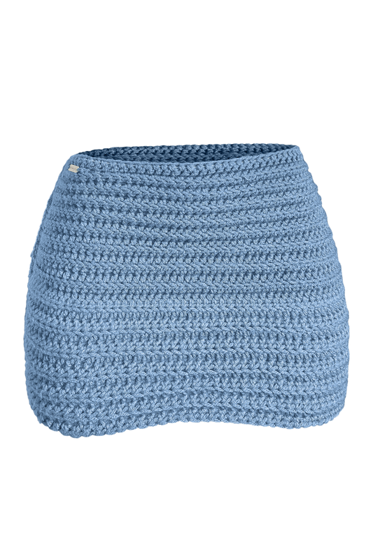 TANIJAY CROCHET SKIRT Gaia Crochet Mini Skirt