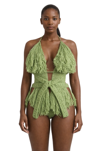 TANIJAY CROCHET ONE PIECE Hagata Crochet One Piece