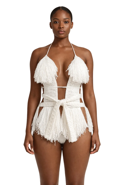 TANIJAY CROCHET ONE PIECE Hagata Crochet One Piece