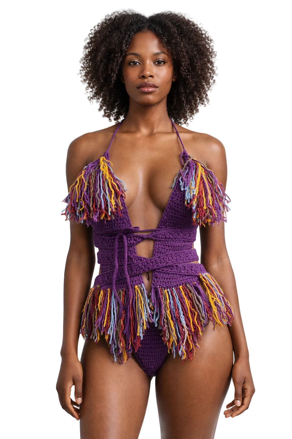 TANIJAY CROCHET ONE PIECE Halo Crochet One Piece: Juxt Edition