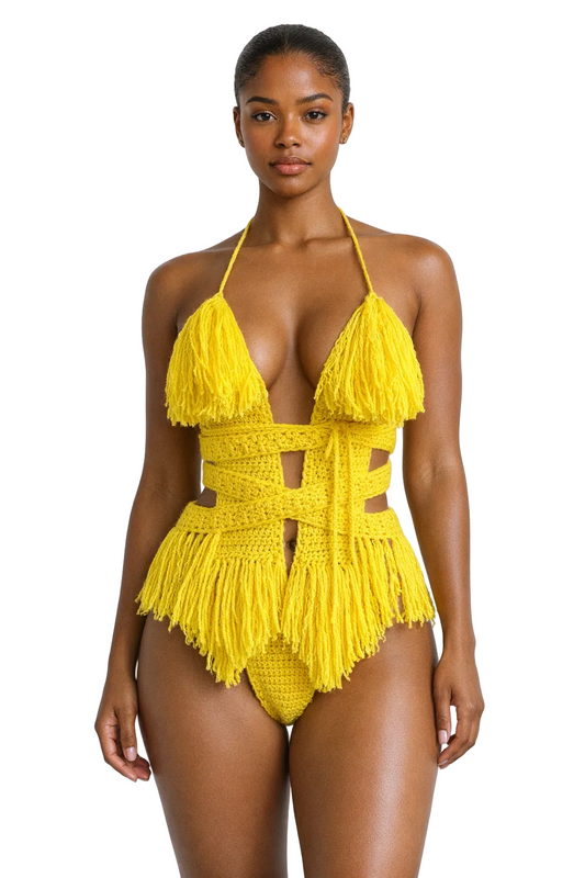 TANIJAY CROCHET ONE PIECE Halo Crochet One Piece