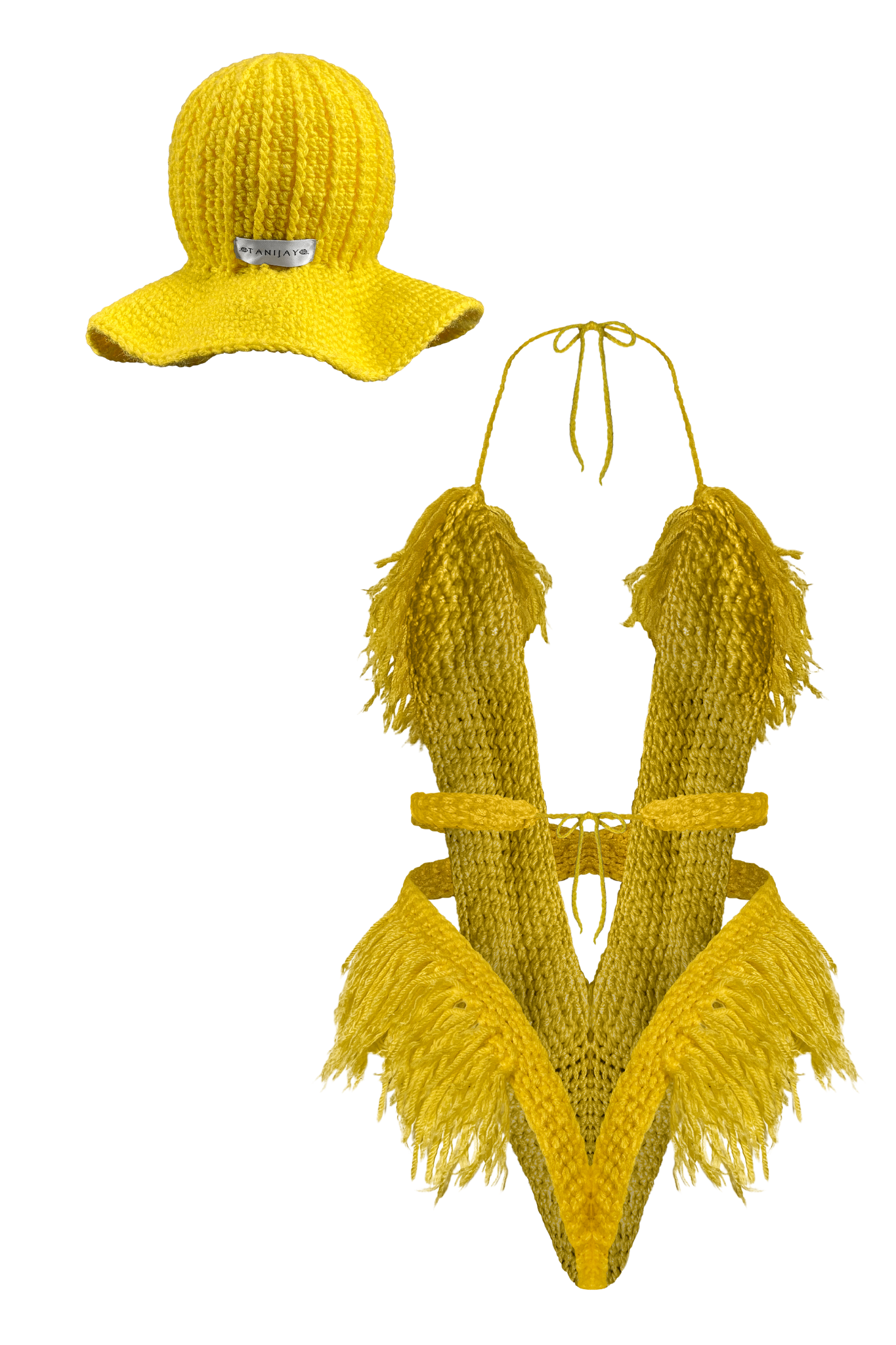 TANIJAY CROCHET SWIMSET HALO SET