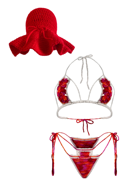 TANIJAY CROCHET SWIMSET HARMONIA SET