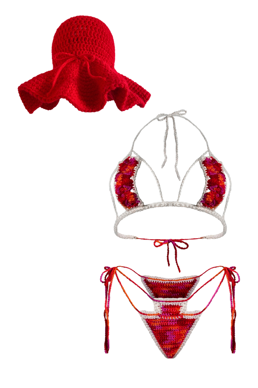 TANIJAY CROCHET SWIMSET HARMONIA SET