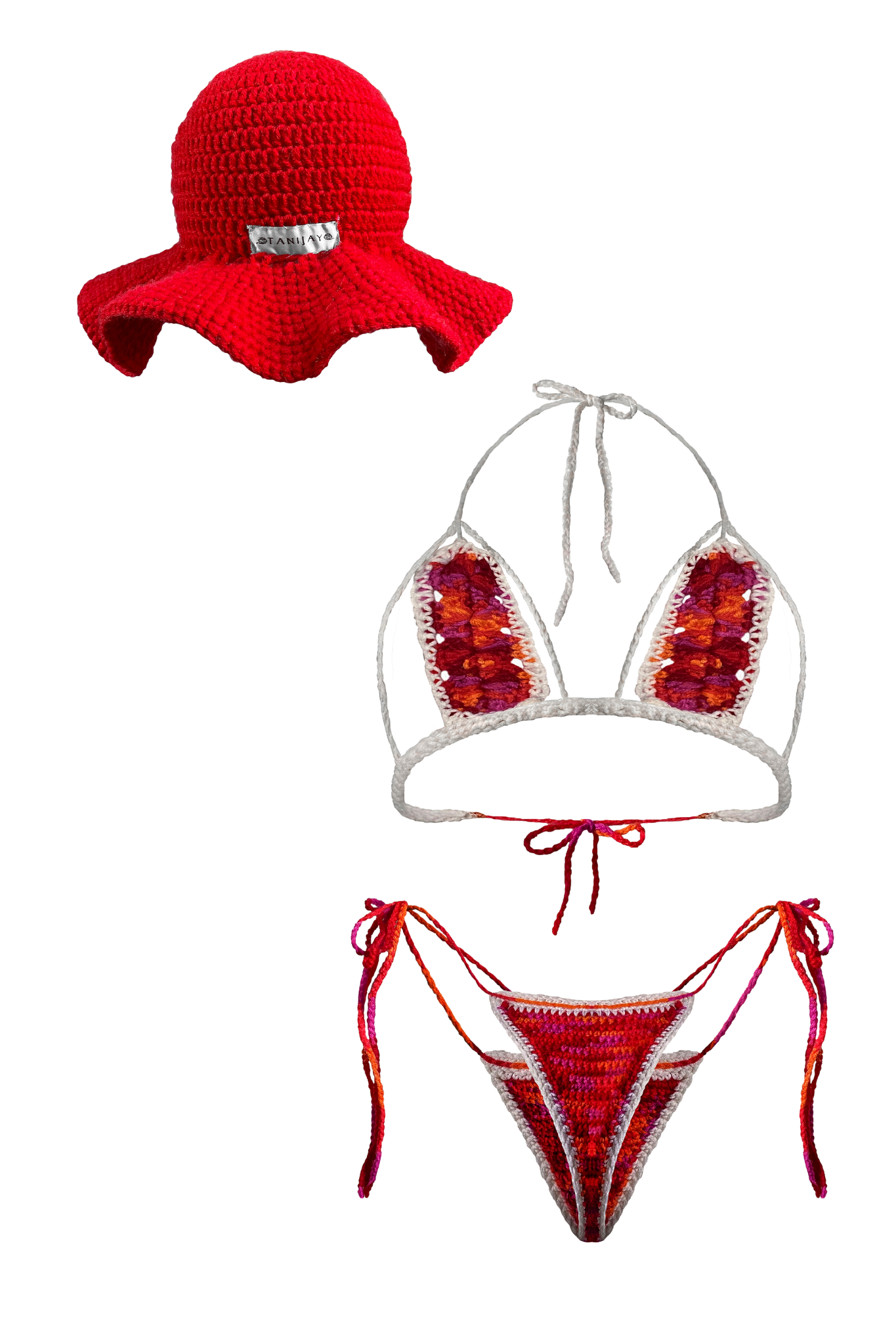 TANIJAY CROCHET SWIMSET HARMONIA SET