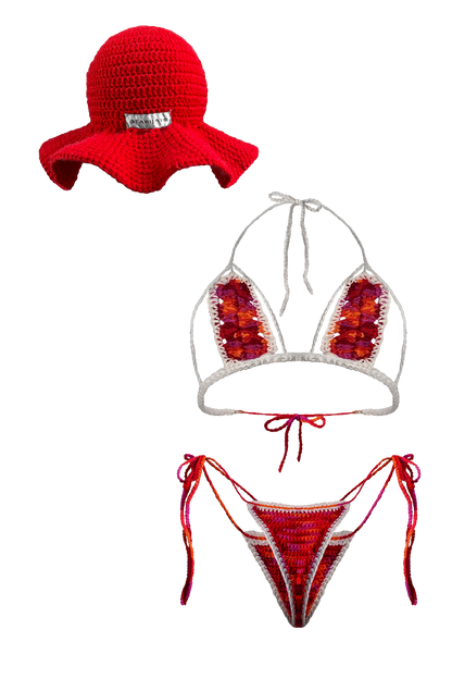 TANIJAY CROCHET SWIMSET HARMONIA SET