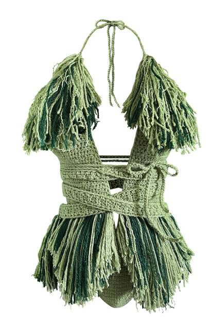 TANIJAY CROCHET ONE PIECE XS Hebe Crochet One Piece: Diya Remix