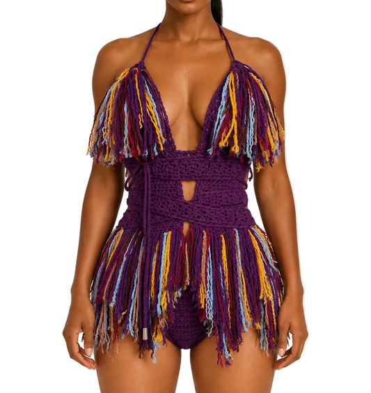 TANIJAY CROCHET READY TO SHIP Hebe Crochet One Piece Juxt Edition Medium – Ready to Ship (48 Hours)