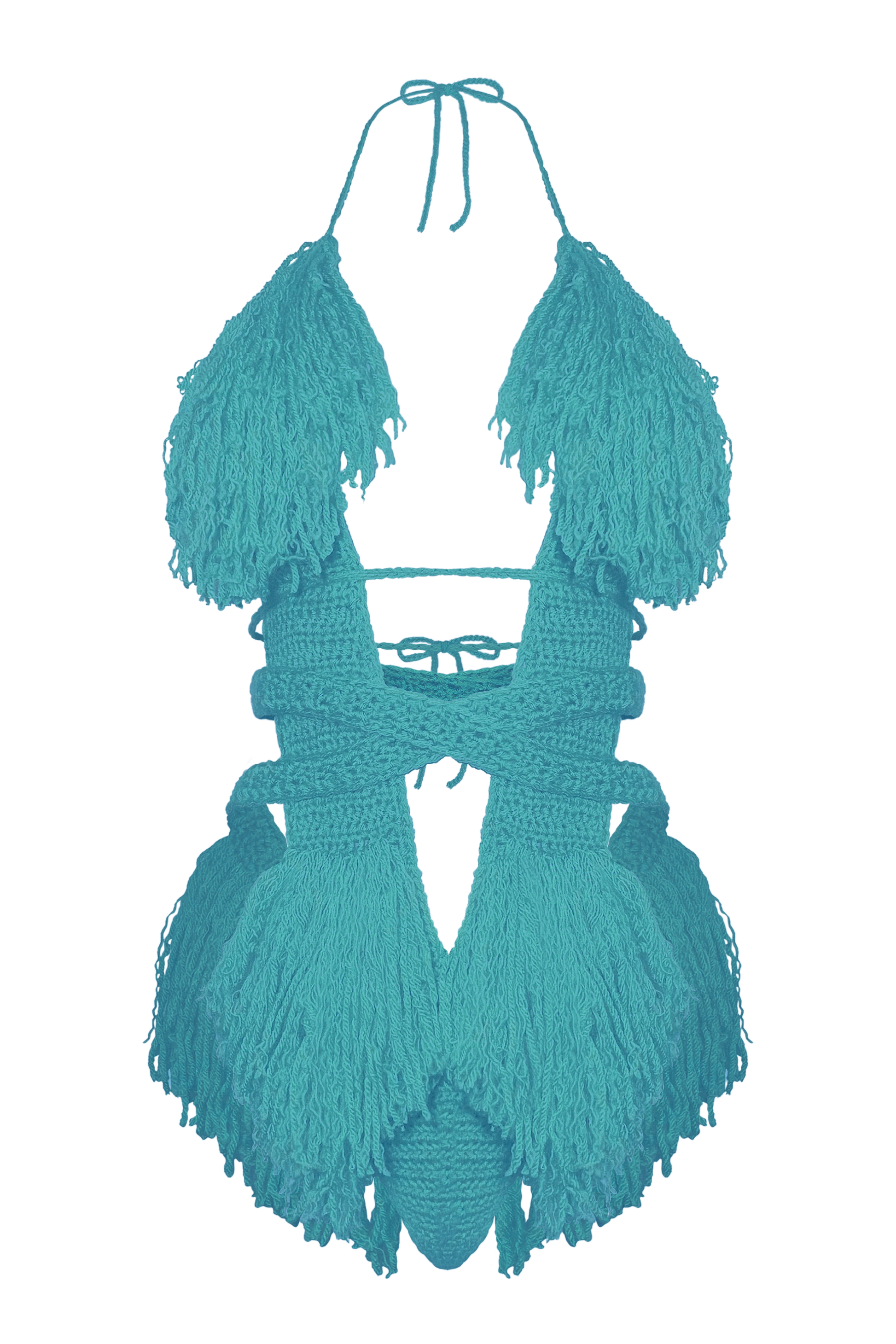 TANIJAY CROCHET ONE PIECE Hebe Crochet One Piece - Large