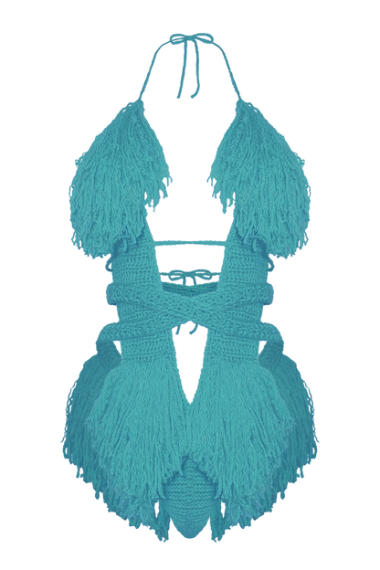 TANIJAY CROCHET ONE PIECE Hebe Crochet One Piece - Large