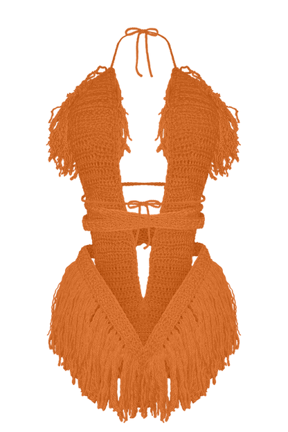 TANIJAY CROCHET ONE PIECE Hebe Crochet One Piece - XLarge