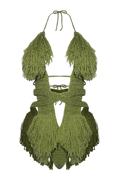 TANIJAY CROCHET ONE PIECE Hebe Crochet One Piece - XSmall
