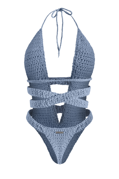 TANIJAY CROCHET ONE PIECE Hemera Crochet One Piece : High Cut Coverage