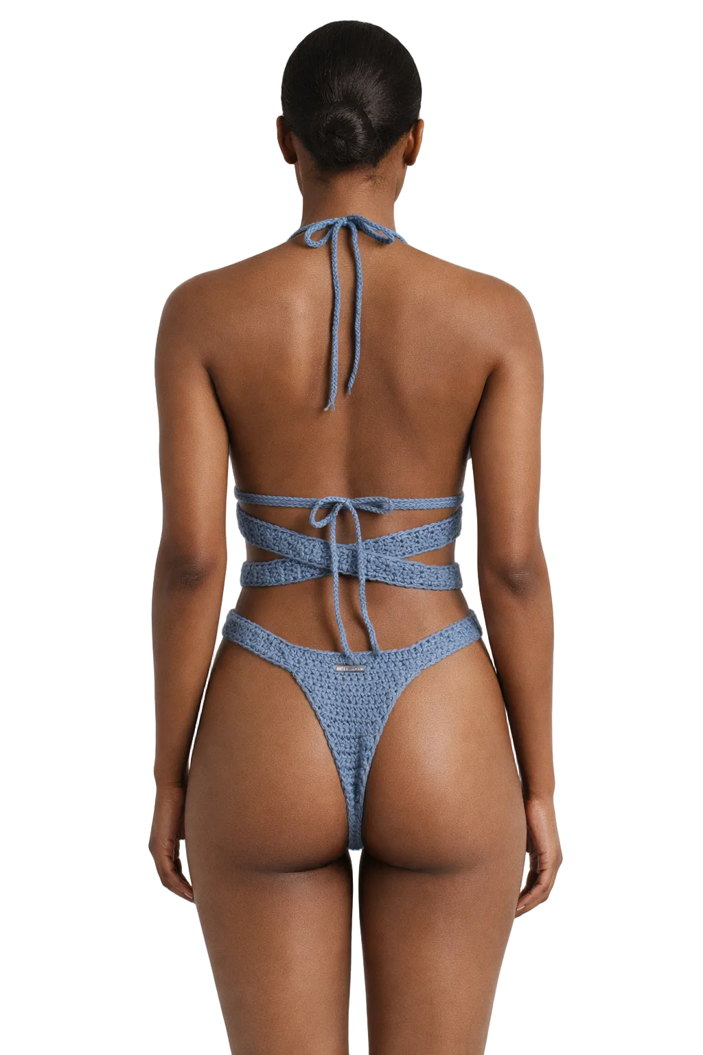 TANIJAY CROCHET ONE PIECE Hemera Crochet One Piece : High Cut Coverage