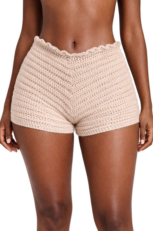 TANIJAY CROCHET PANTS Kotys Crochet Shorts
