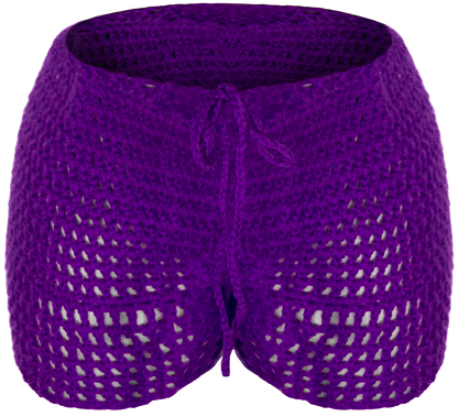TANIJAY CROCHET PANTS Mania Crochet Shorts