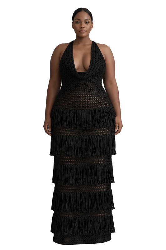 TANIJAY CROCHET Margaux - Black