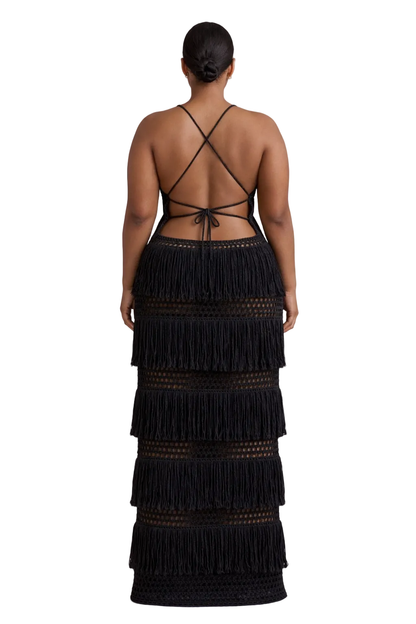 TANIJAY CROCHET Margaux - Black