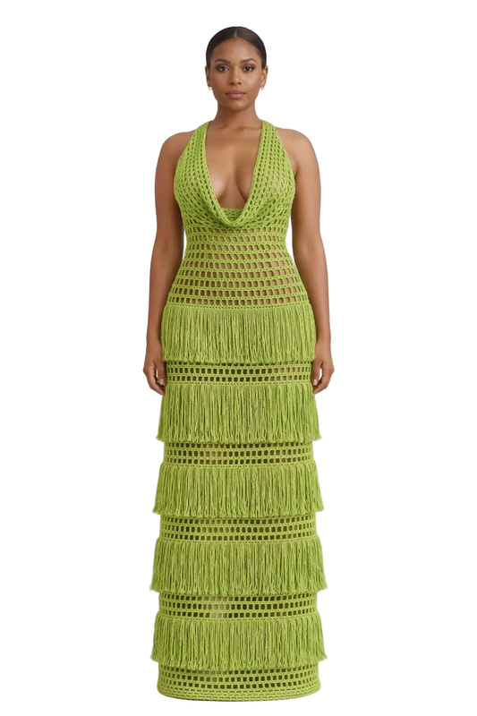 TANIJAY CROCHET Margaux - Tea Leaf