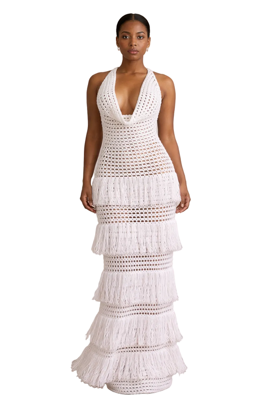 TANIJAY CROCHET Margaux - White