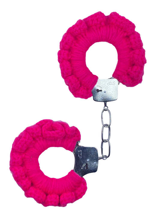 TANIJAY CROCHET Handcuffs ONE SIZE Plain Crochet Handcuffs