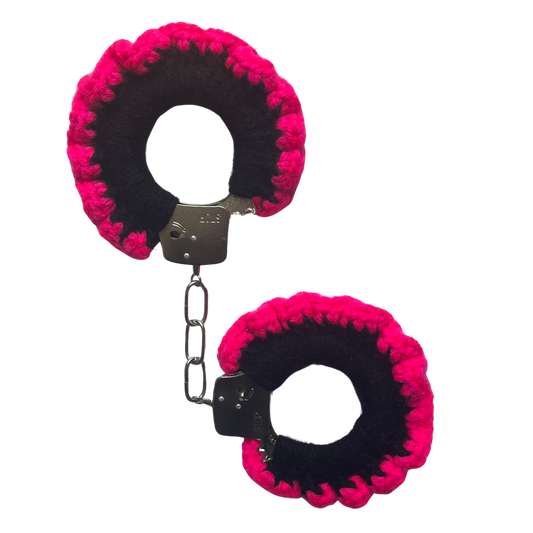 TANIJAY CROCHET Handcuffs ONE SIZE Plain Crochet Handcuffs