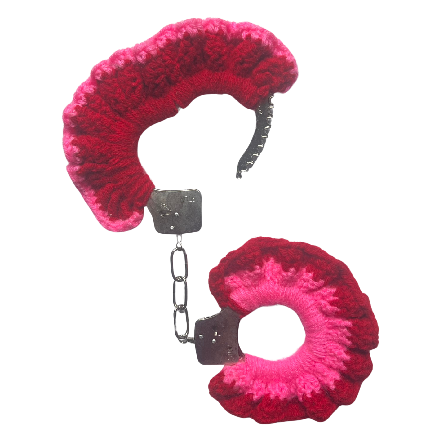 TANIJAY CROCHET Handcuffs ONE SIZE Plain Crochet Handcuffs