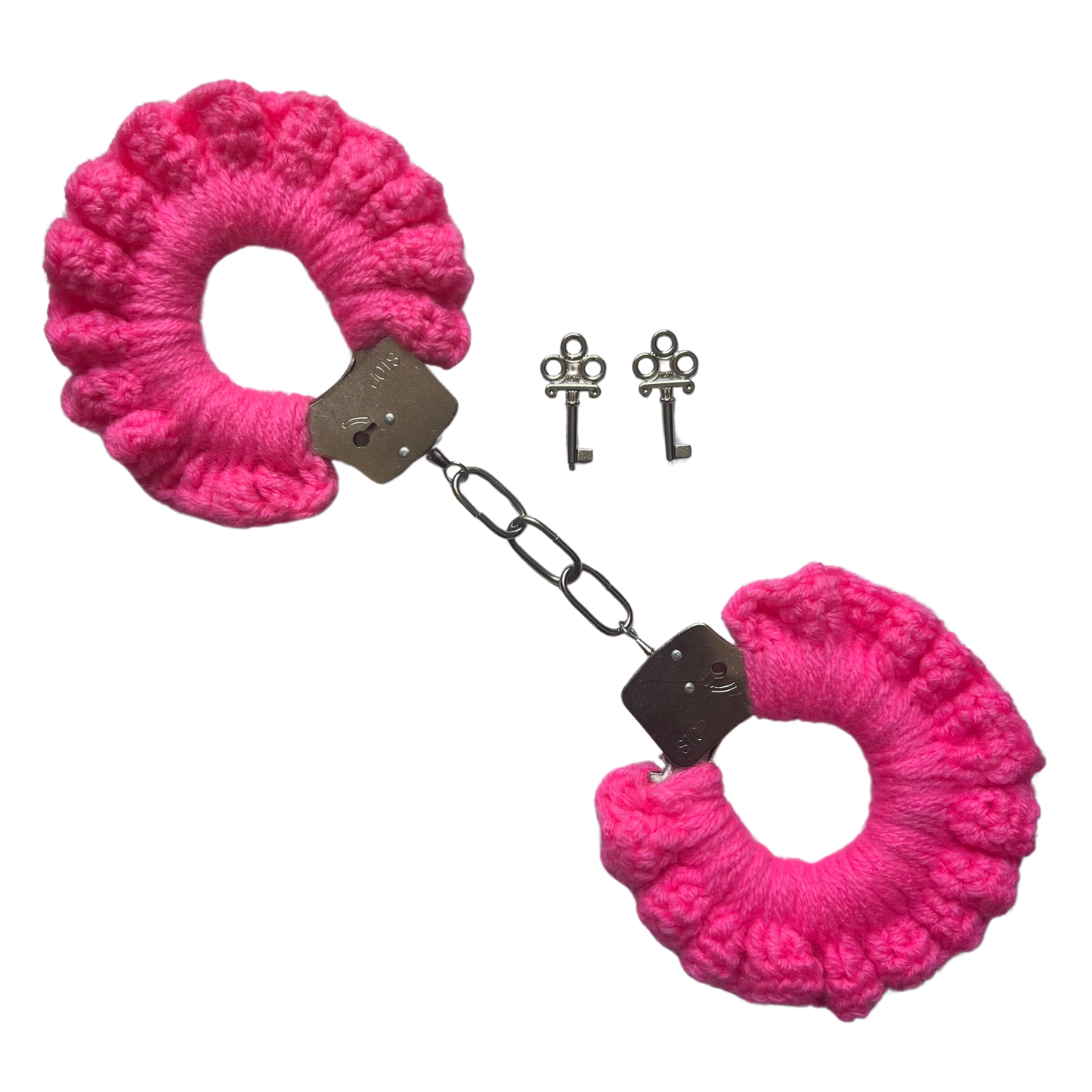 TANIJAY CROCHET Handcuffs ONE SIZE Plain Crochet Handcuffs