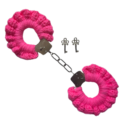 TANIJAY CROCHET Handcuffs ONE SIZE Plain Crochet Handcuffs