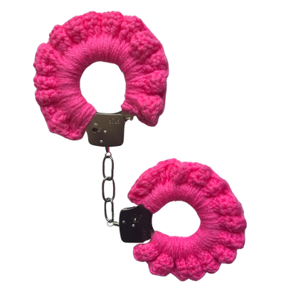 TANIJAY CROCHET Handcuffs ONE SIZE Plain Crochet Handcuffs