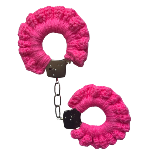 TANIJAY CROCHET Handcuffs ONE SIZE Plain Crochet Handcuffs