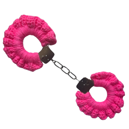 TANIJAY CROCHET Handcuffs ONE SIZE Plain Crochet Handcuffs