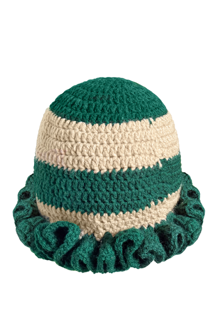 TANIJAY CROCHET Winter Hat Ptah Crochet Ruffle Hat
