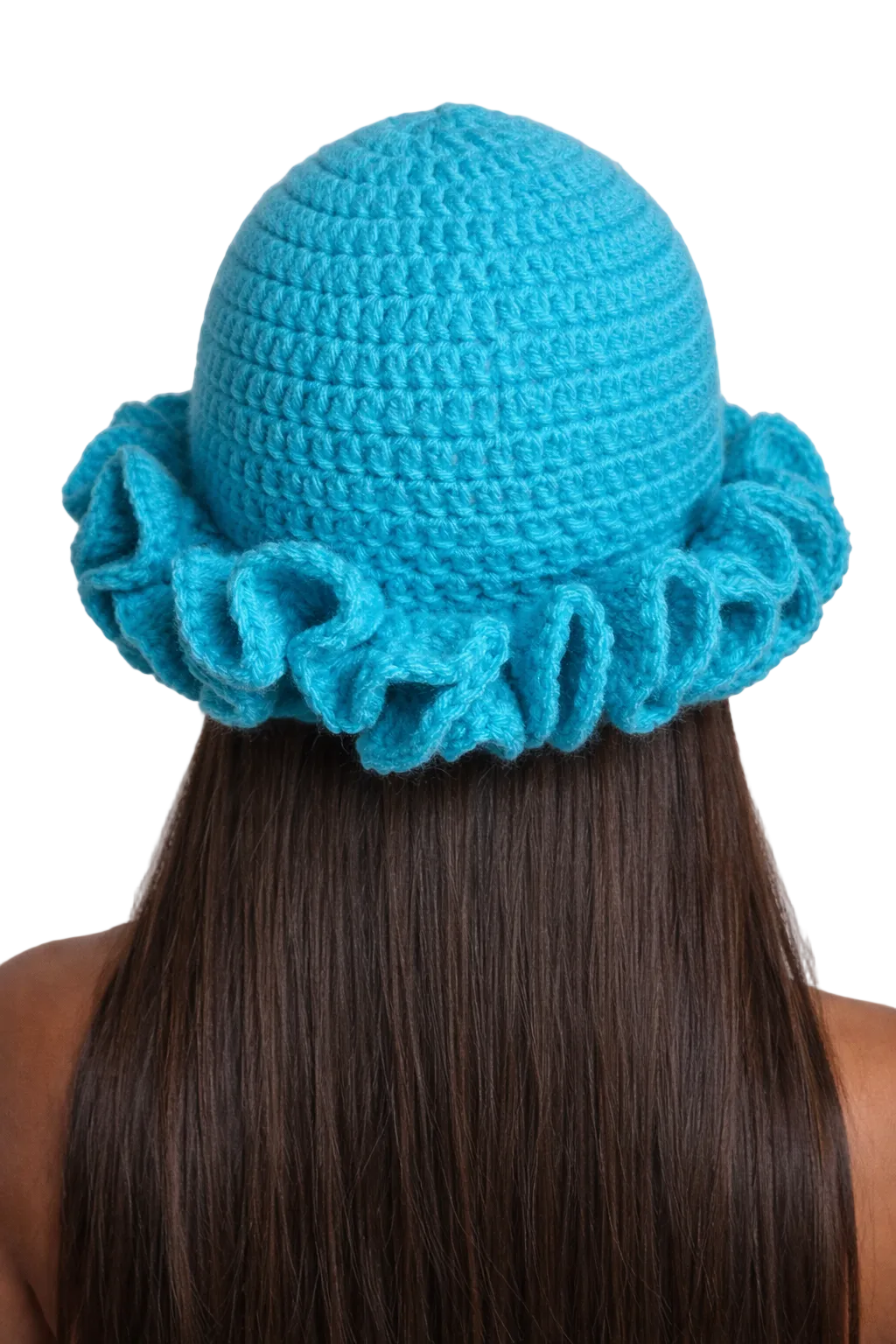 TANIJAY CROCHET Winter Hat Ptah Crochet Ruffle Hat