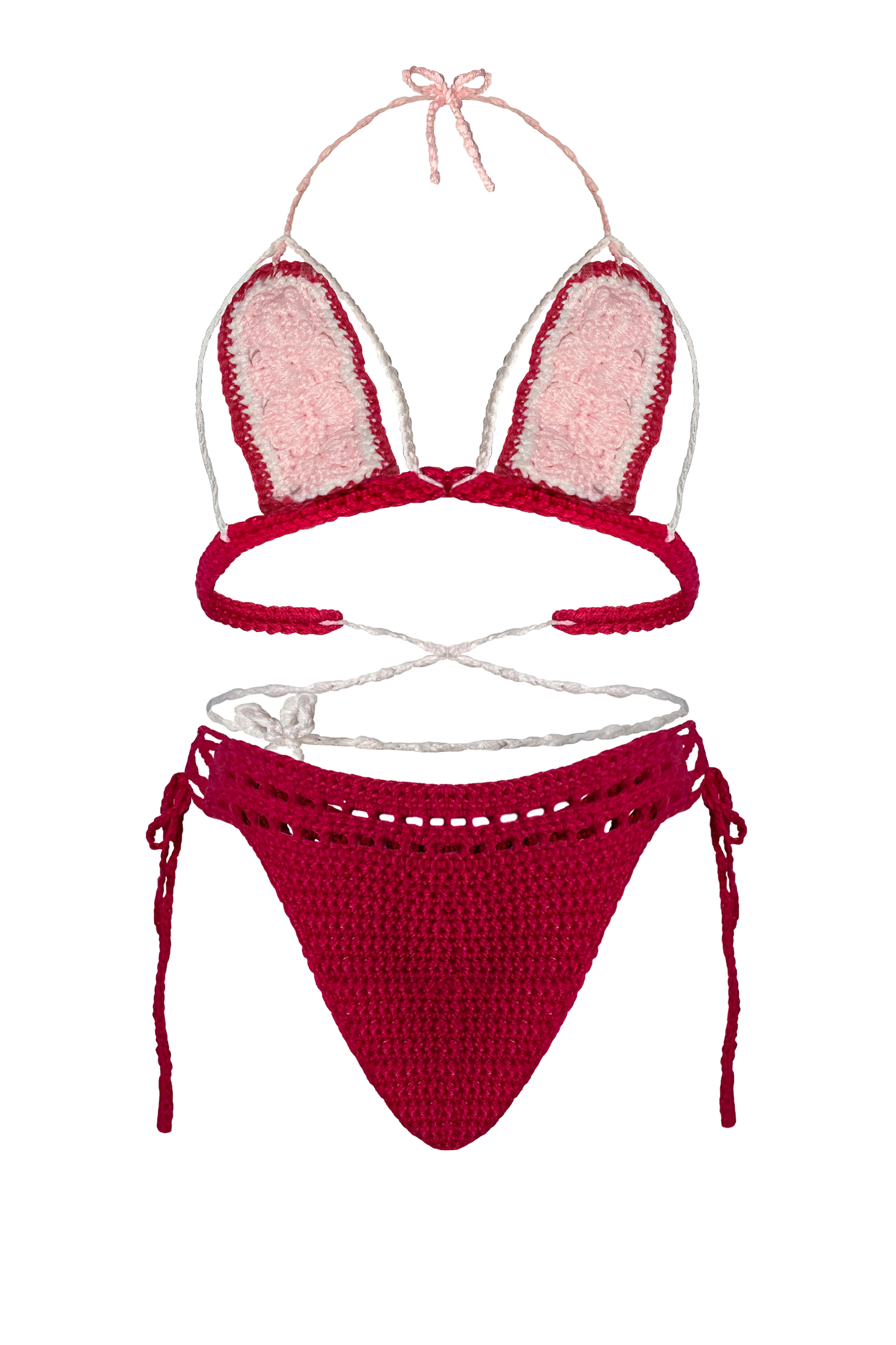TANIJAY CROCHET BIKINI SET Selene Crochet Bikini Set