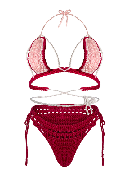 TANIJAY CROCHET BIKINI SET Selene Crochet Bikini Set