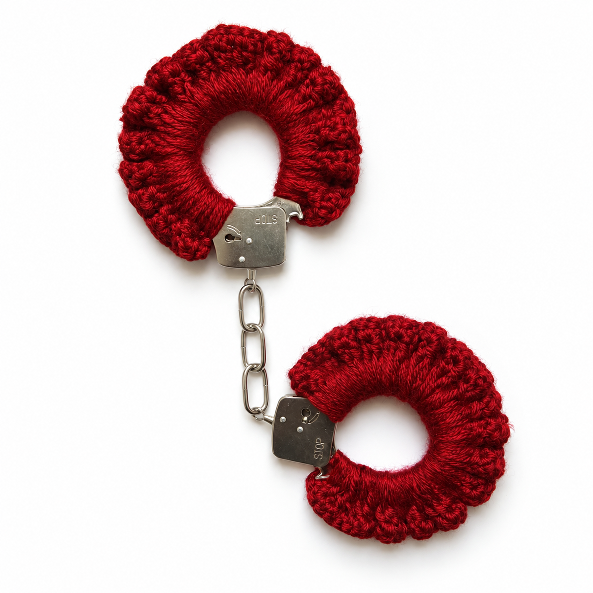 TANIJAY CROCHET handcuff Silky Crochet Handcuffs