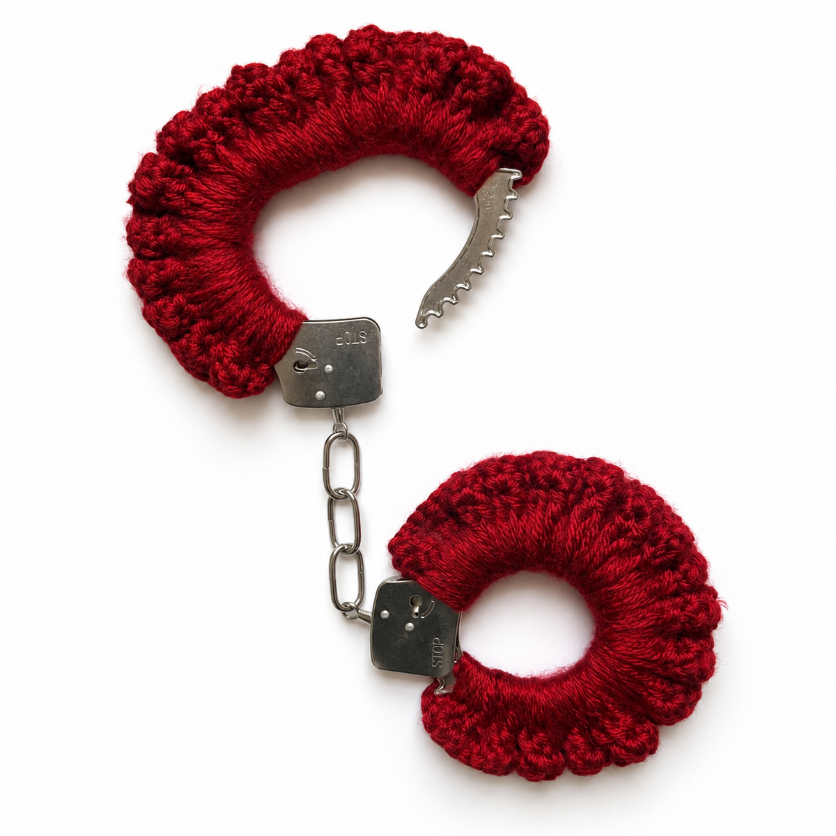 TANIJAY CROCHET handcuff Silky Crochet Handcuffs