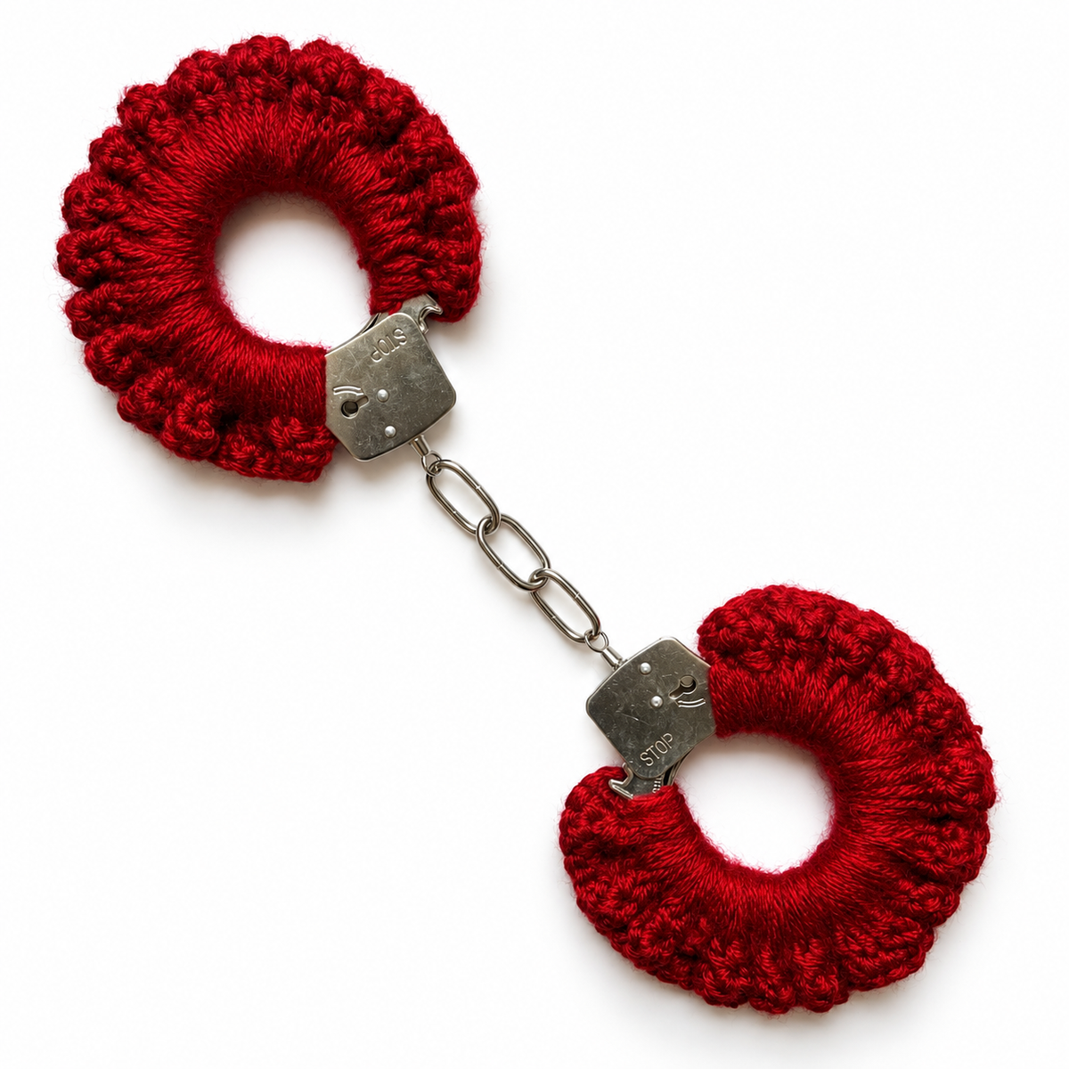 TANIJAY CROCHET handcuff Silky Crochet Handcuffs