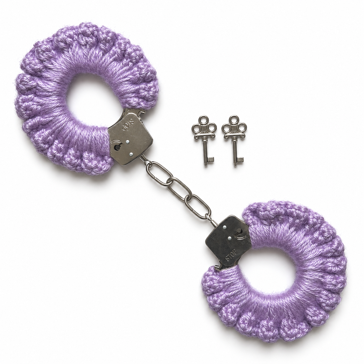 TANIJAY CROCHET handcuff Silky Crochet Handcuffs