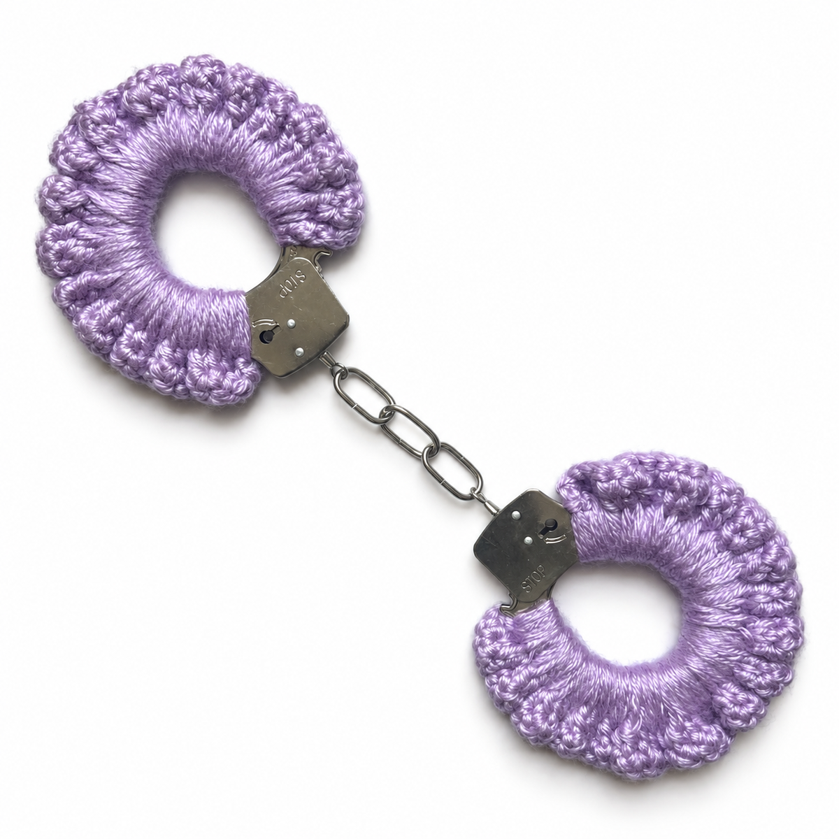 TANIJAY CROCHET handcuff Silky Crochet Handcuffs