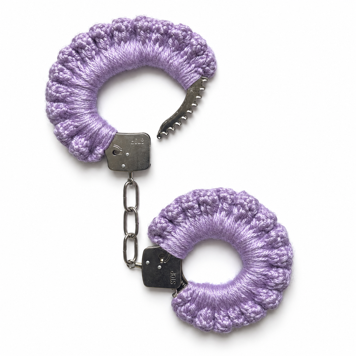 TANIJAY CROCHET handcuff Silky Crochet Handcuffs