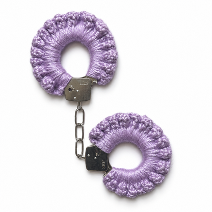 TANIJAY CROCHET handcuff Silky Crochet Handcuffs