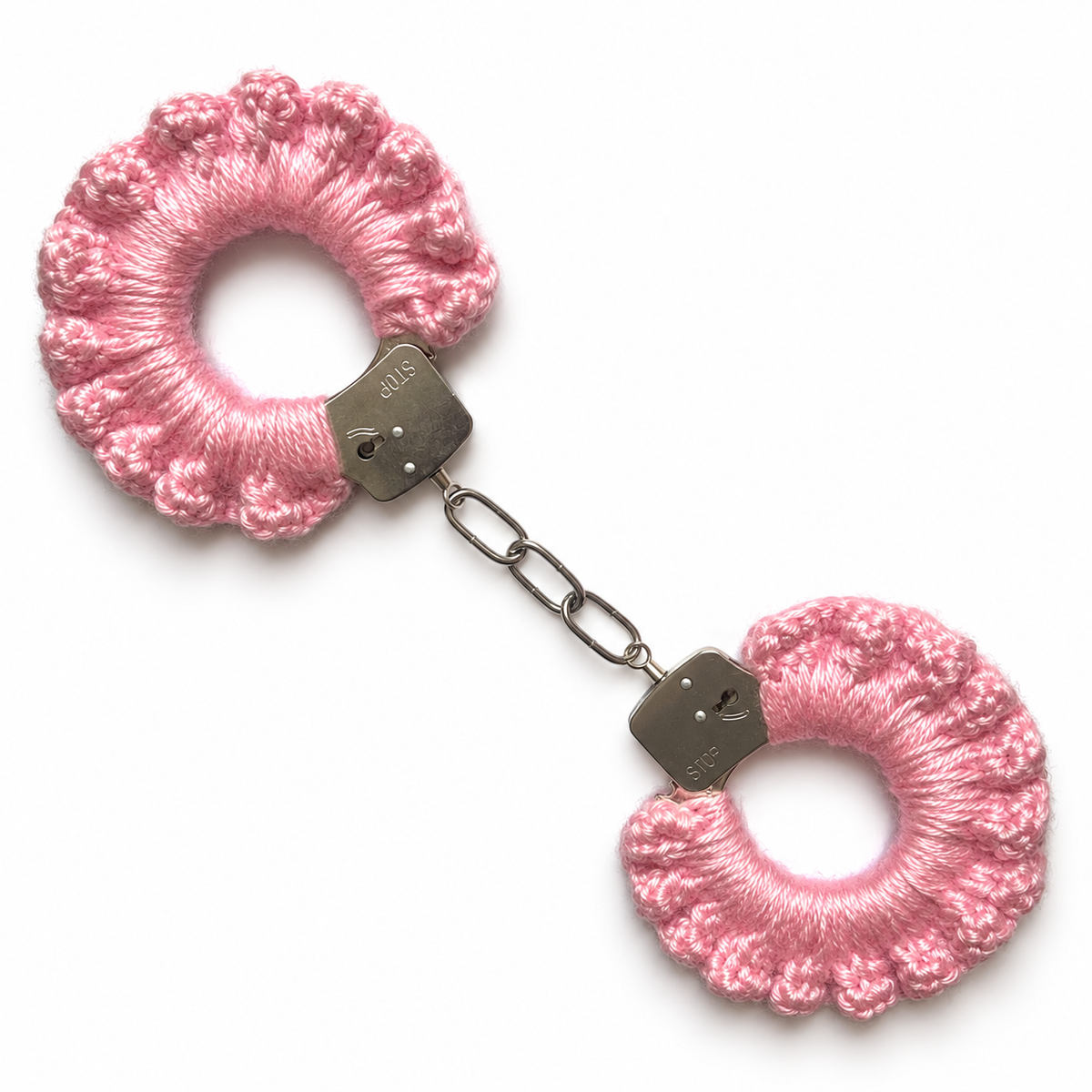 TANIJAY CROCHET handcuff Silky Crochet Handcuffs