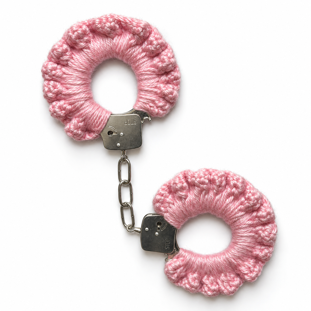 TANIJAY CROCHET handcuff Silky Crochet Handcuffs