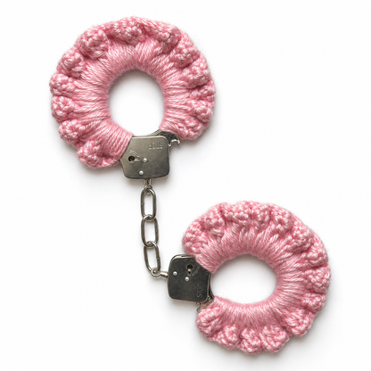 TANIJAY CROCHET handcuff Silky Crochet Handcuffs