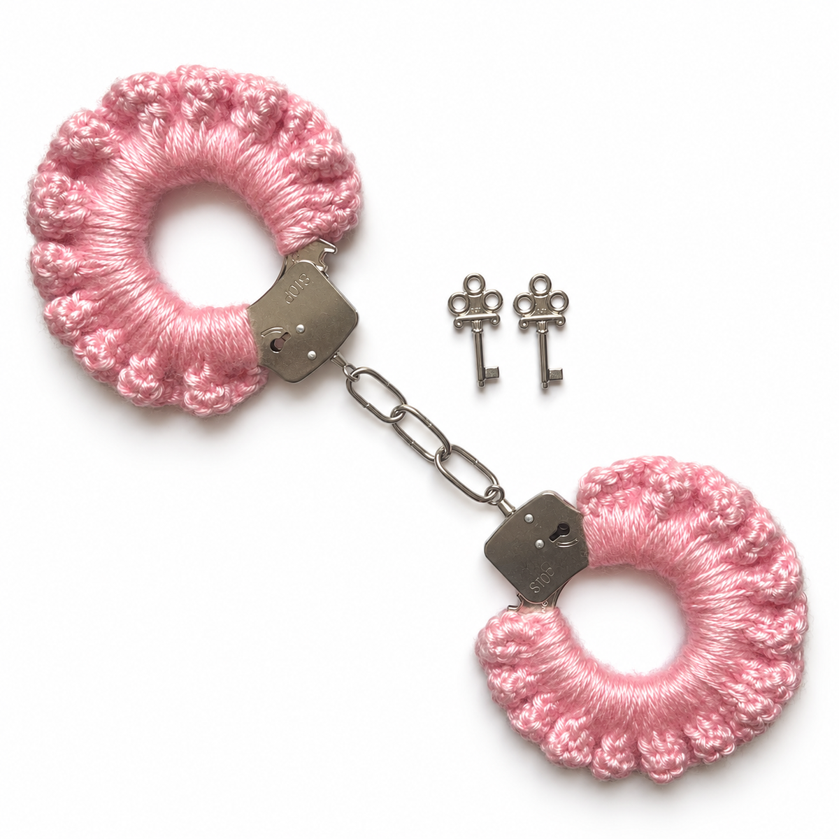 TANIJAY CROCHET handcuff Silky Crochet Handcuffs