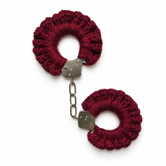 TANIJAY CROCHET handcuff Silky Crochet Handcuffs